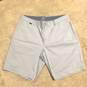 Nike Golf men’s shorts. Light grey.